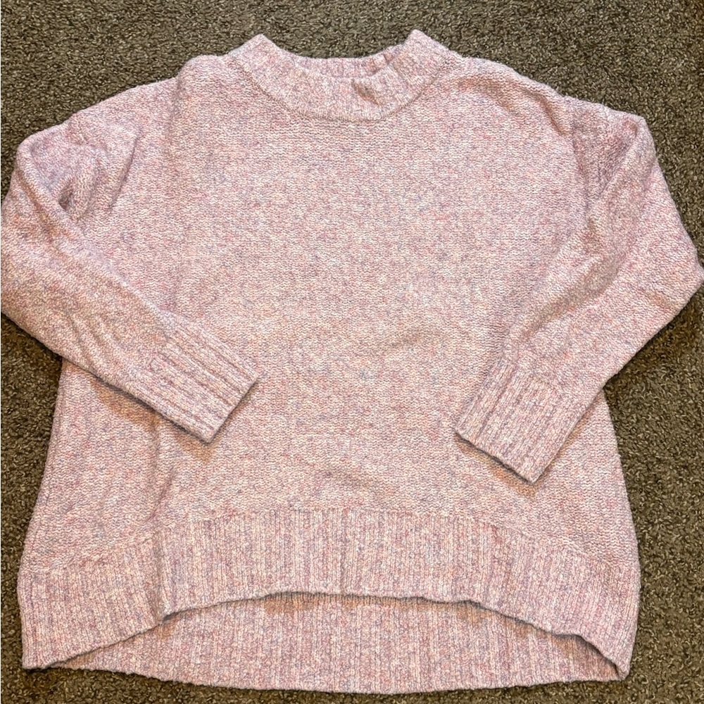 Old Navy Women's Soft Pink tunic Sweater